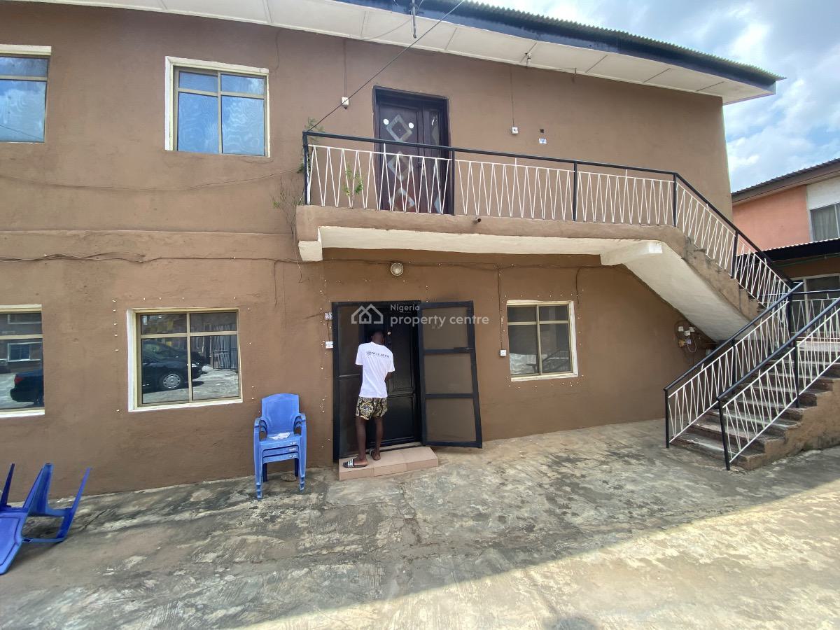 2 Bedroom Flat (ground Floor) with Two Toilet/bathroom and Kitchen, Off Coker Road, Ilupeju, Lagos, Flat / Apartment for Rent