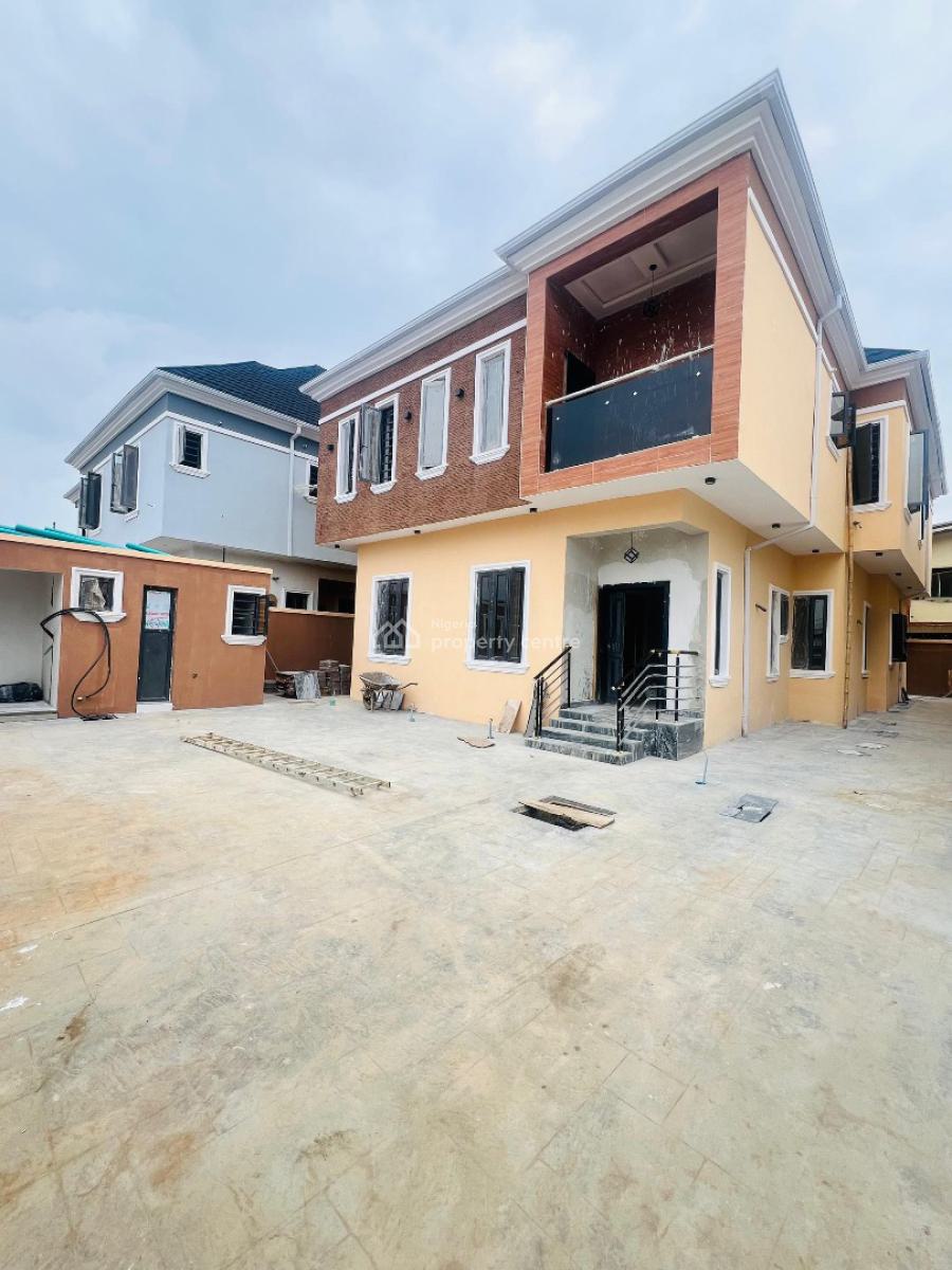 Alluring 5 Bedroom Fully Detached Duplex Plus Bq, Smartly Built Spacious Home with Bq in a Well Secured Estate, Omole Phase 2, Ikeja, Lagos, Detached Duplex for Sale