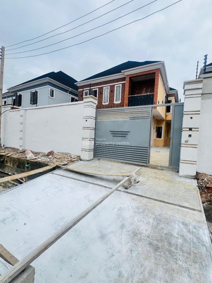 Alluring 5 Bedroom Fully Detached Duplex Plus Bq, Smartly Built Spacious Home with Bq in a Well Secured Estate, Omole Phase 2, Ikeja, Lagos, Detached Duplex for Sale