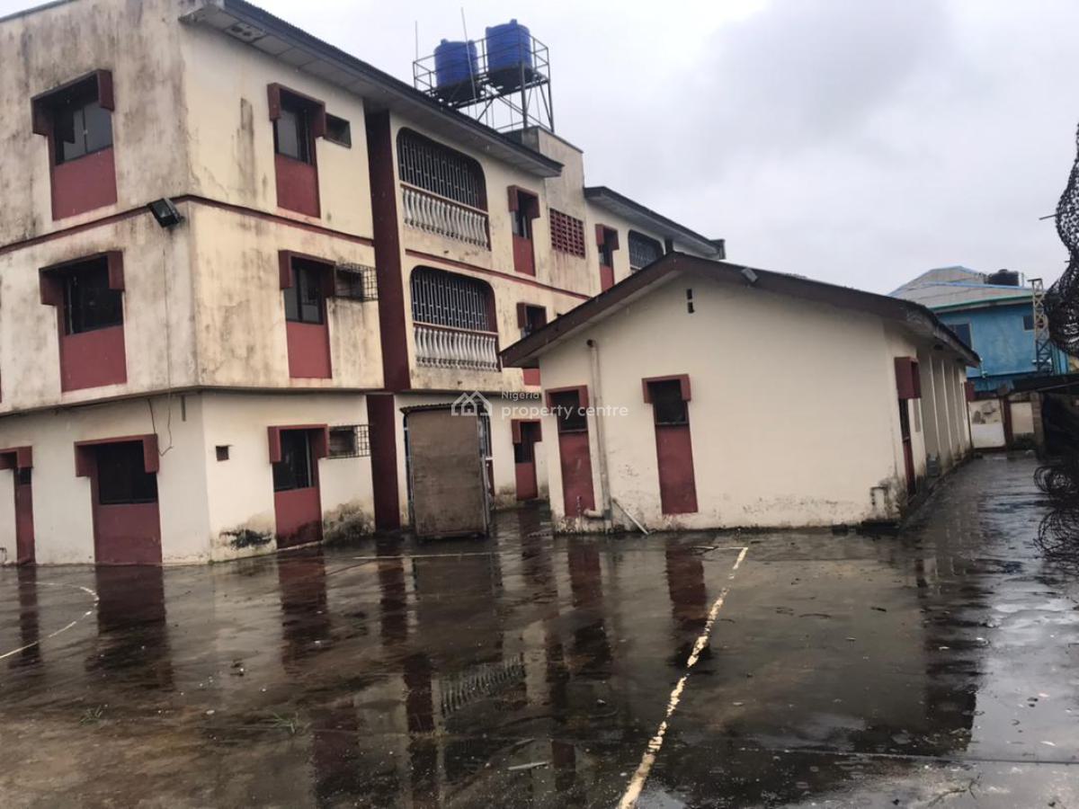 6 Units of Massive 3 Bedroom Flat with 2 Units Mini Flat Bq at Akesan, Akesan Off Igando Lasu Road Alimosho, Akesan, Alimosho, Lagos, Block of Flats for Sale