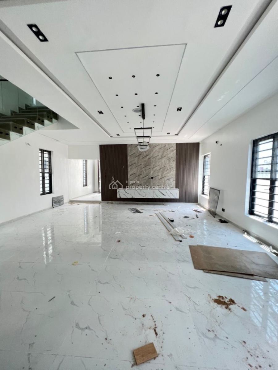Beautifully Built 5 Bedroom Fully Detached Direct Lex with Bq & Pool, Ajah, Lekki, Lagos, Detached Duplex for Sale