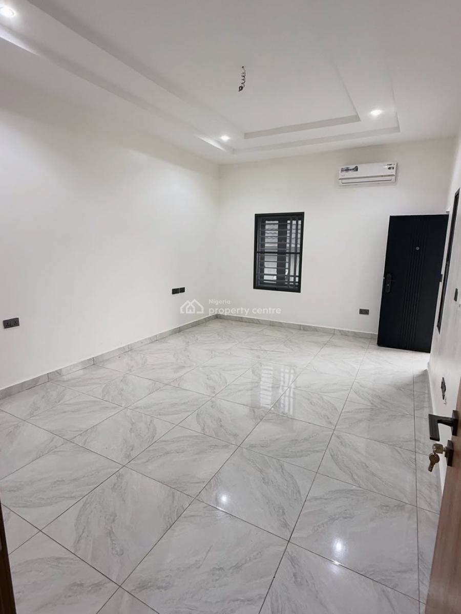 Brand New 4 Bedroom Spacious Terrace Duplex with Bq, Serene Neighborhood. Tarred Road, Guzape District, Abuja, Terraced Duplex for Rent