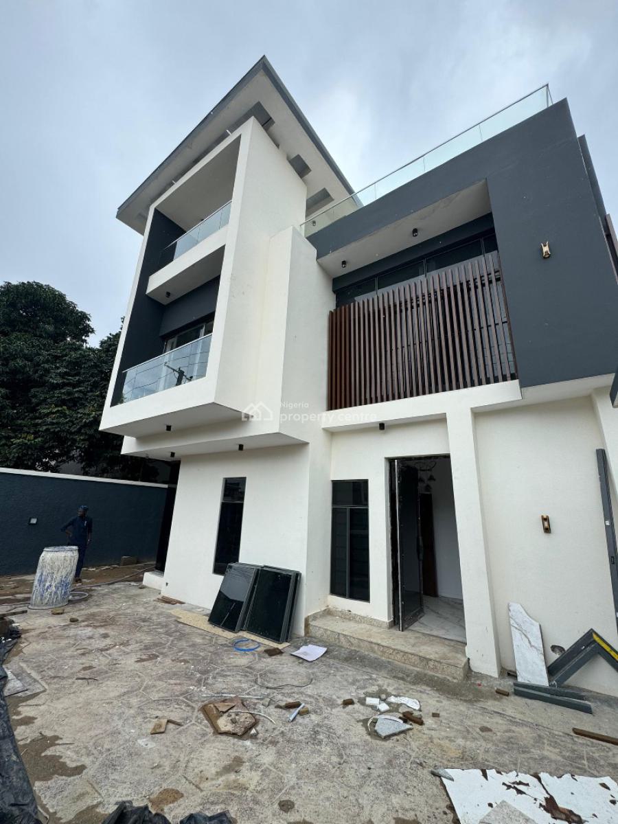 Luxury Redefined 5 Bedroom Fully Detached Duplex with a Pool, Stylishly Designed Home with Pool and Bq in a Secured Estate, Omole Phase 2, Ikeja, Lagos, Detached Duplex for Sale