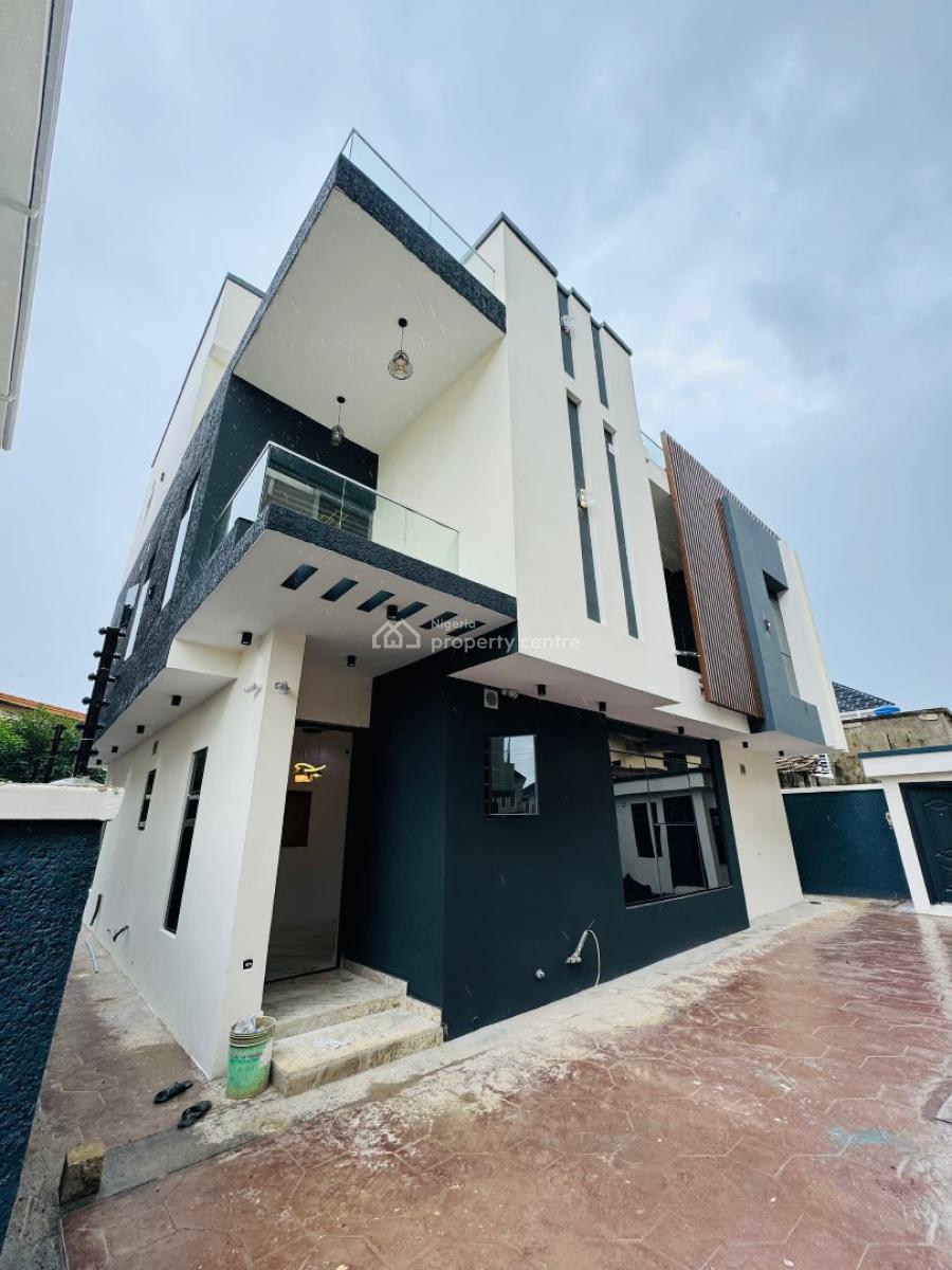 Luxury Redefined 5 Bedroom Fully Detached Duplex with a Pool, Stylishly Designed Home with Pool and Bq in a Secured Estate, Omole Phase 2, Ikeja, Lagos, Detached Duplex for Sale