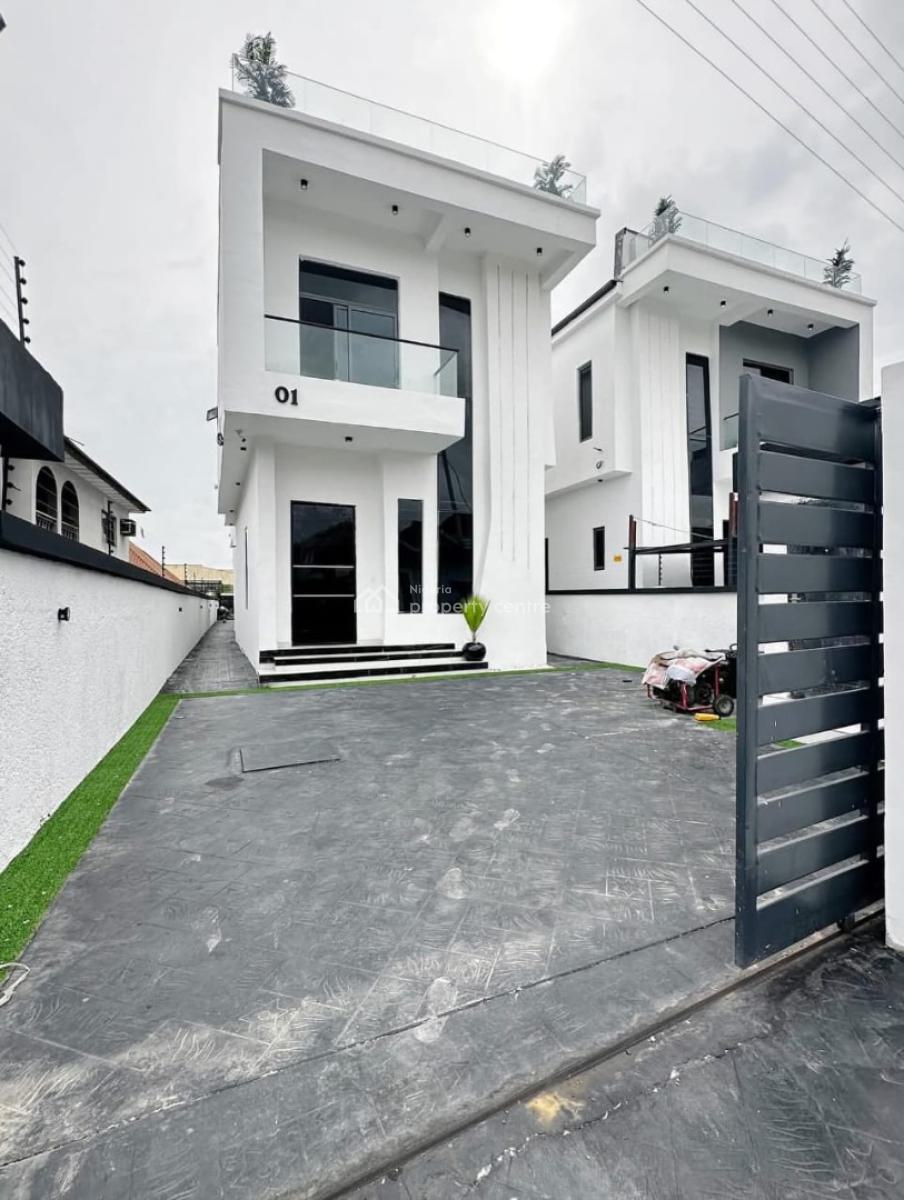 Contemporary 5 Bedroom Fully Detached Duplex, Idado, Lekki, Lagos, Detached Duplex for Sale