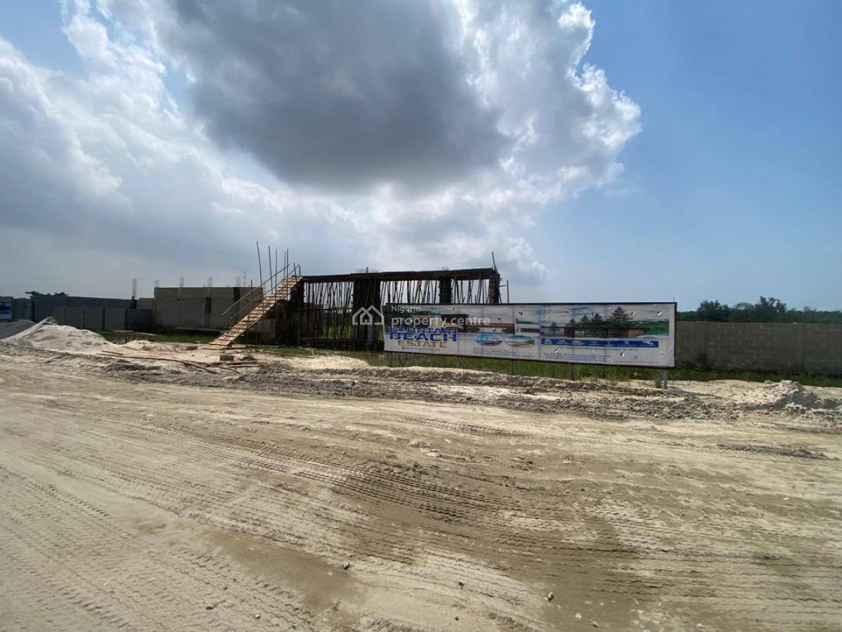 Residential Serviced Beach Front Land, Abijo, Lekki, Lagos, Residential Land for Sale