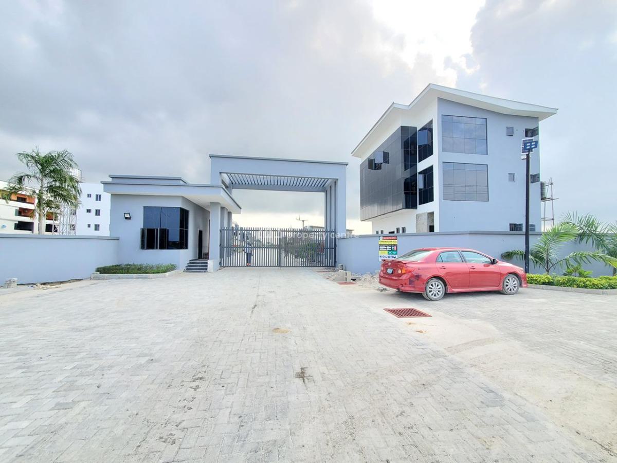 3 Bedrooms Shell Carcass Unit Terraced Duplex with a Bq, Abijo Gra, Abijo, Lekki, Lagos, Terraced Duplex for Sale