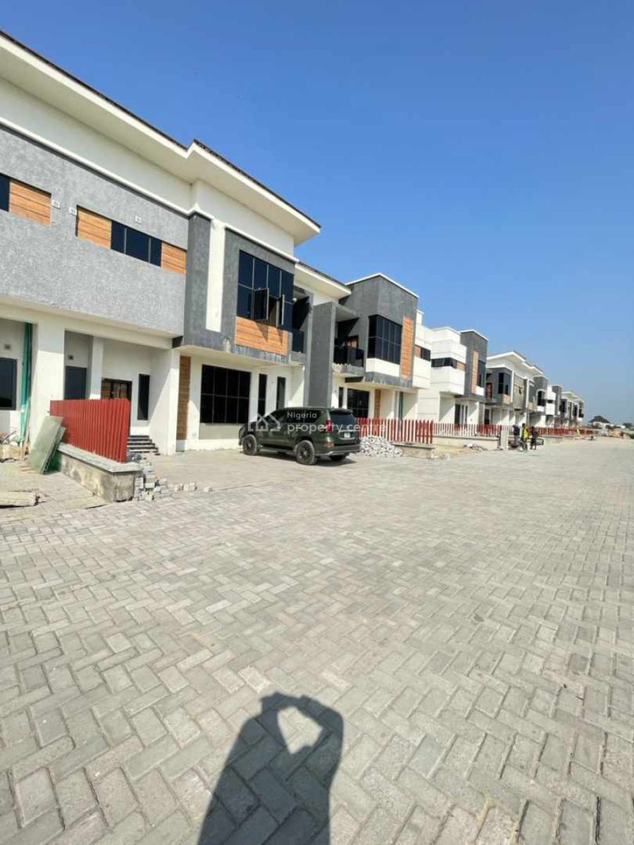 3 Bedrooms Shell Carcass Unit Terraced Duplex with a Bq, Abijo Gra, Abijo, Lekki, Lagos, Terraced Duplex for Sale