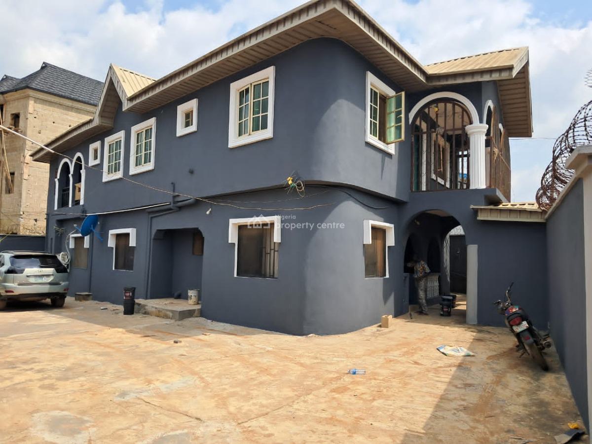 4 Numbers of 2 Bedroom Flat with a Mini Flat with a Room Self Contain, Ajuwum Akute Road, Akute, Ifo, Ogun, Block of Flats for Sale