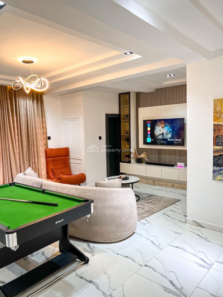 Luxury 2 Bedroom Apartment with Snooker, Wuye, Abuja, Flat / Apartment Short Let