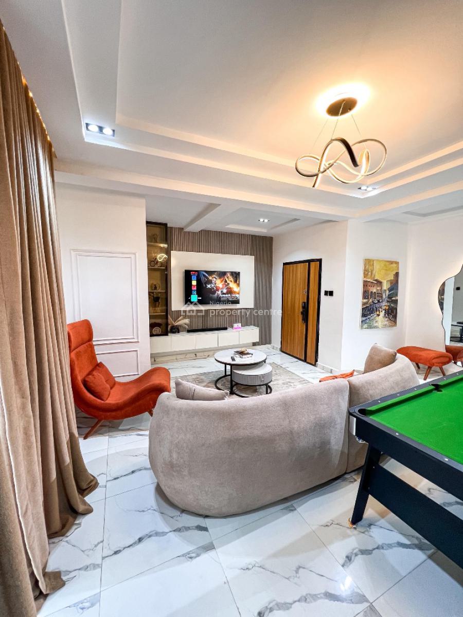 Luxury 2 Bedroom Apartment with Snooker, Wuye, Abuja, Flat / Apartment Short Let