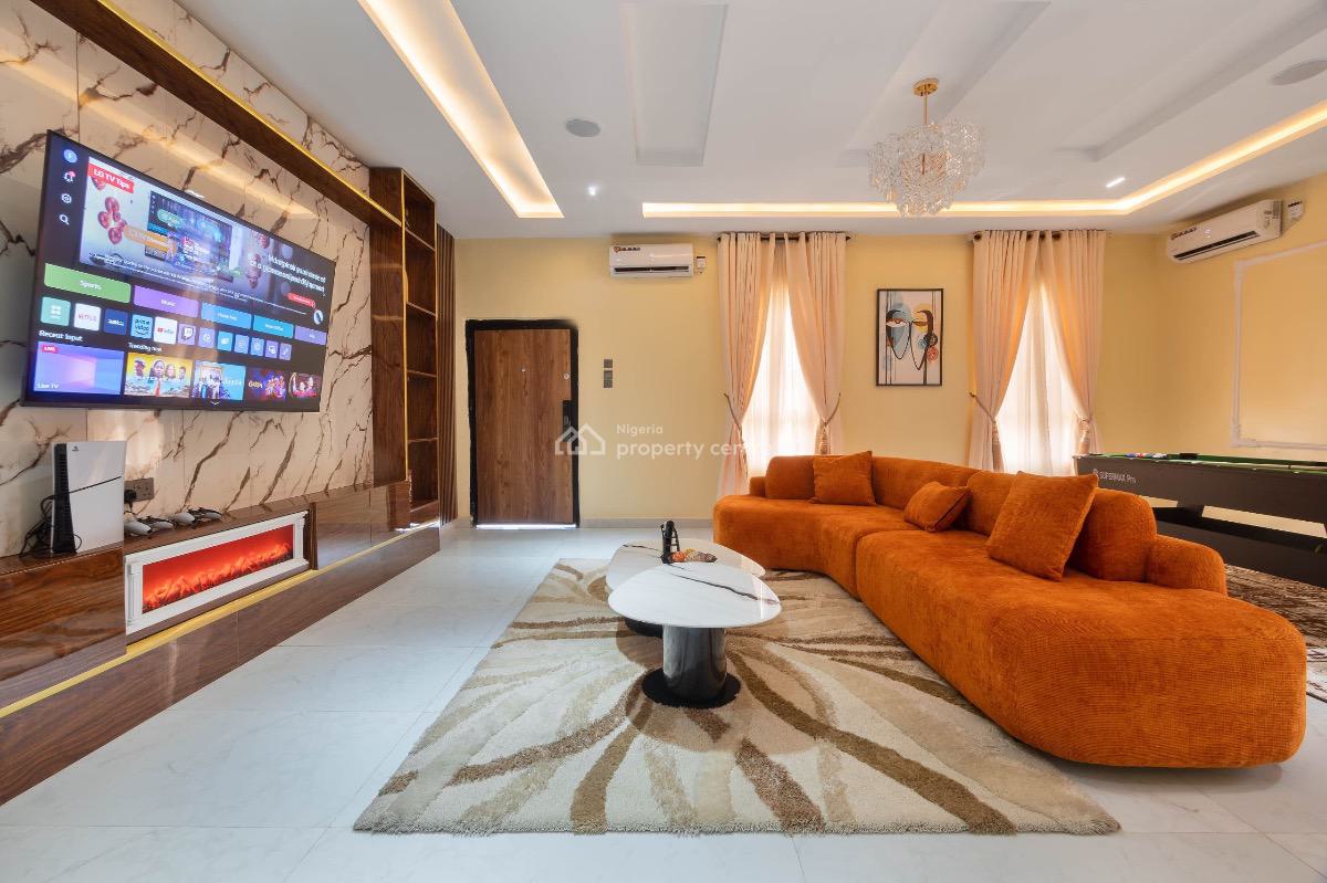 Tastefully Furnished 2 Bedroom Apartment with Ps5 and Pool, Meadow Hallway, Ikate, Lekki, Lagos, Flat / Apartment Short Let