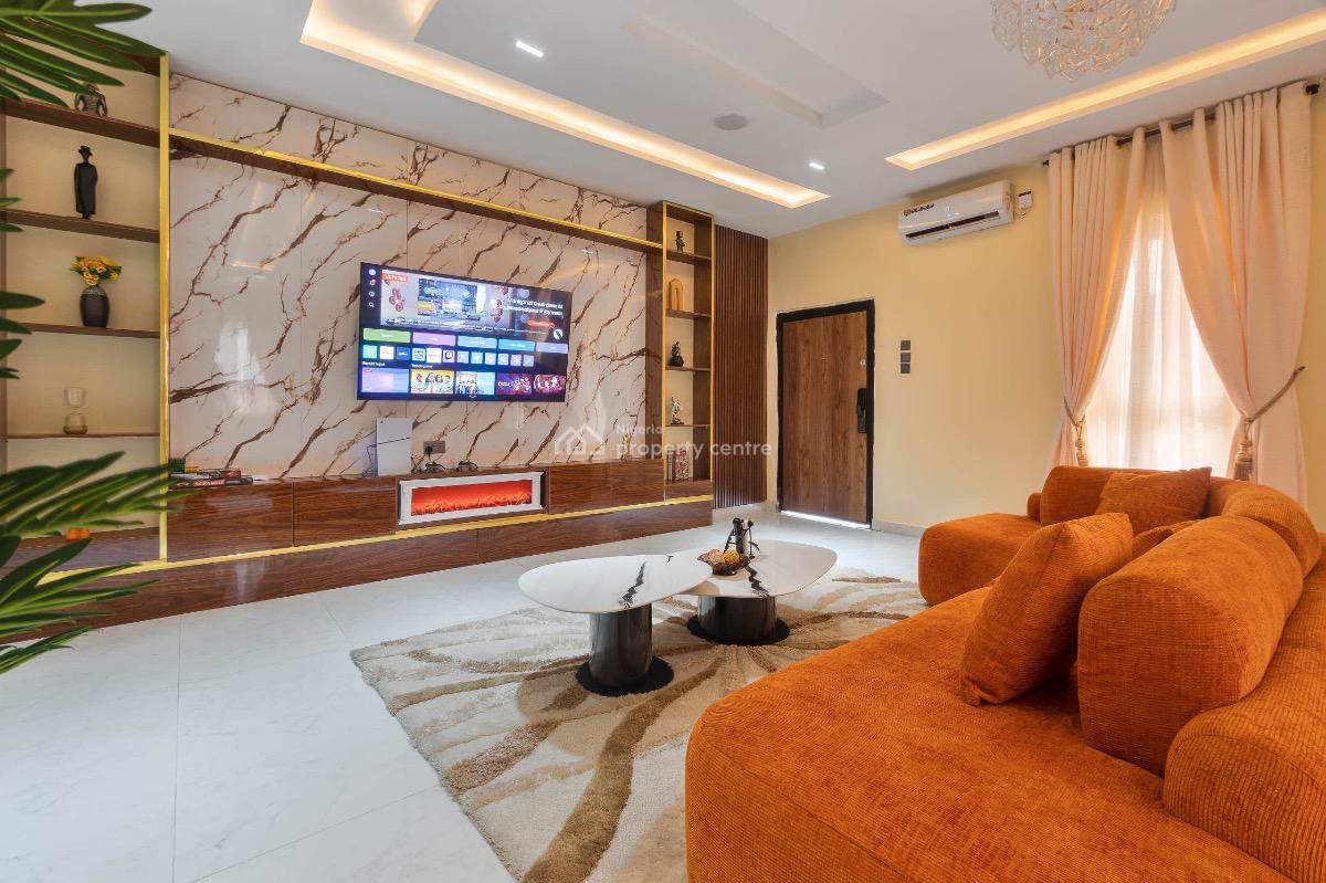 Tastefully Furnished 2 Bedroom Apartment with Ps5 and Pool, Meadow Hallway, Ikate, Lekki, Lagos, Flat / Apartment Short Let