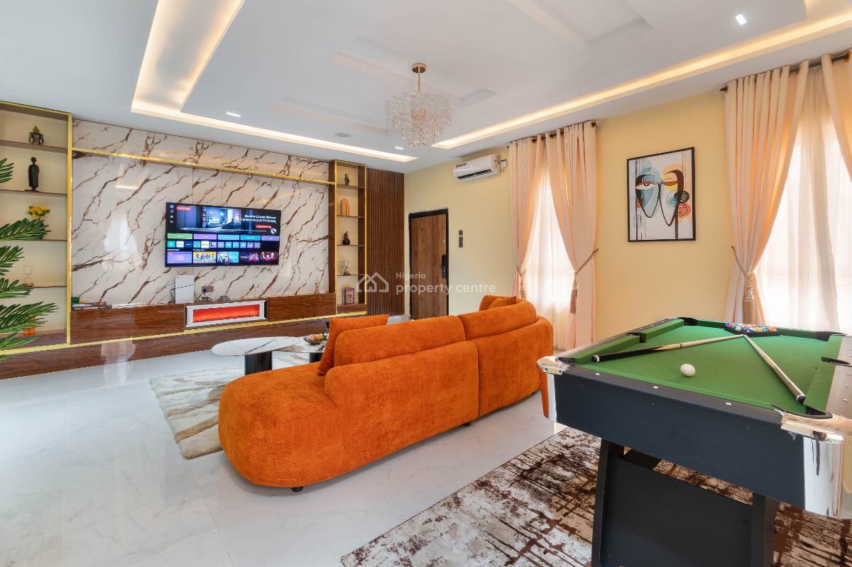 Tastefully Furnished 2 Bedroom Apartment with Ps5 and Pool, Meadow Hallway, Ikate, Lekki, Lagos, Flat / Apartment Short Let