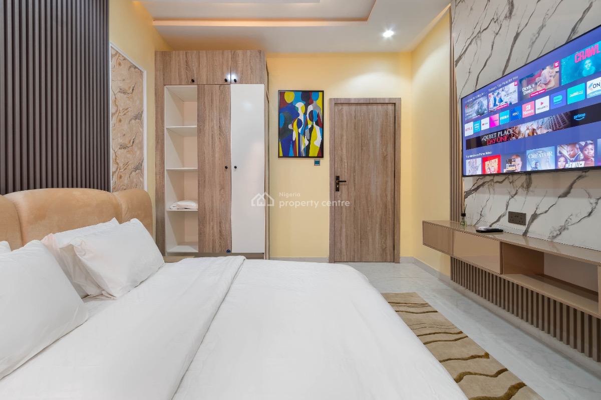 Tastefully Furnished 2 Bedroom Apartment with Ps5 and Pool, Meadow Hallway, Ikate, Lekki, Lagos, Flat / Apartment Short Let