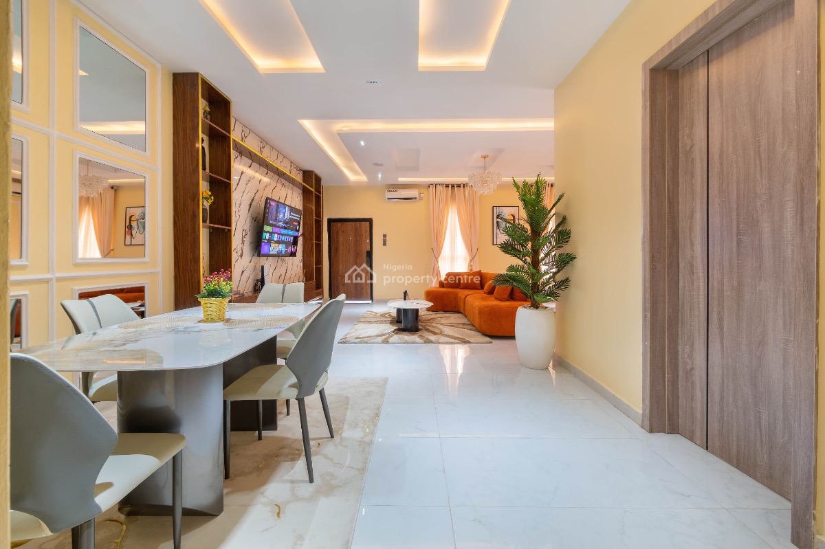 Tastefully Furnished 2 Bedroom Apartment with Ps5 and Pool, Meadow Hallway, Ikate, Lekki, Lagos, Flat / Apartment Short Let