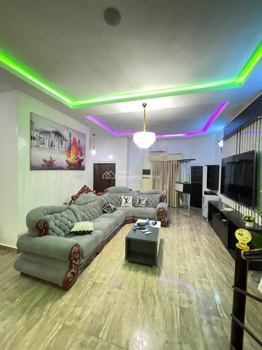 Furnished 4 Bedrooms Detached Duplex with Bq, Van Daniels Estate, Orchid Road, Lekki, Lagos, Detached Duplex for Rent
