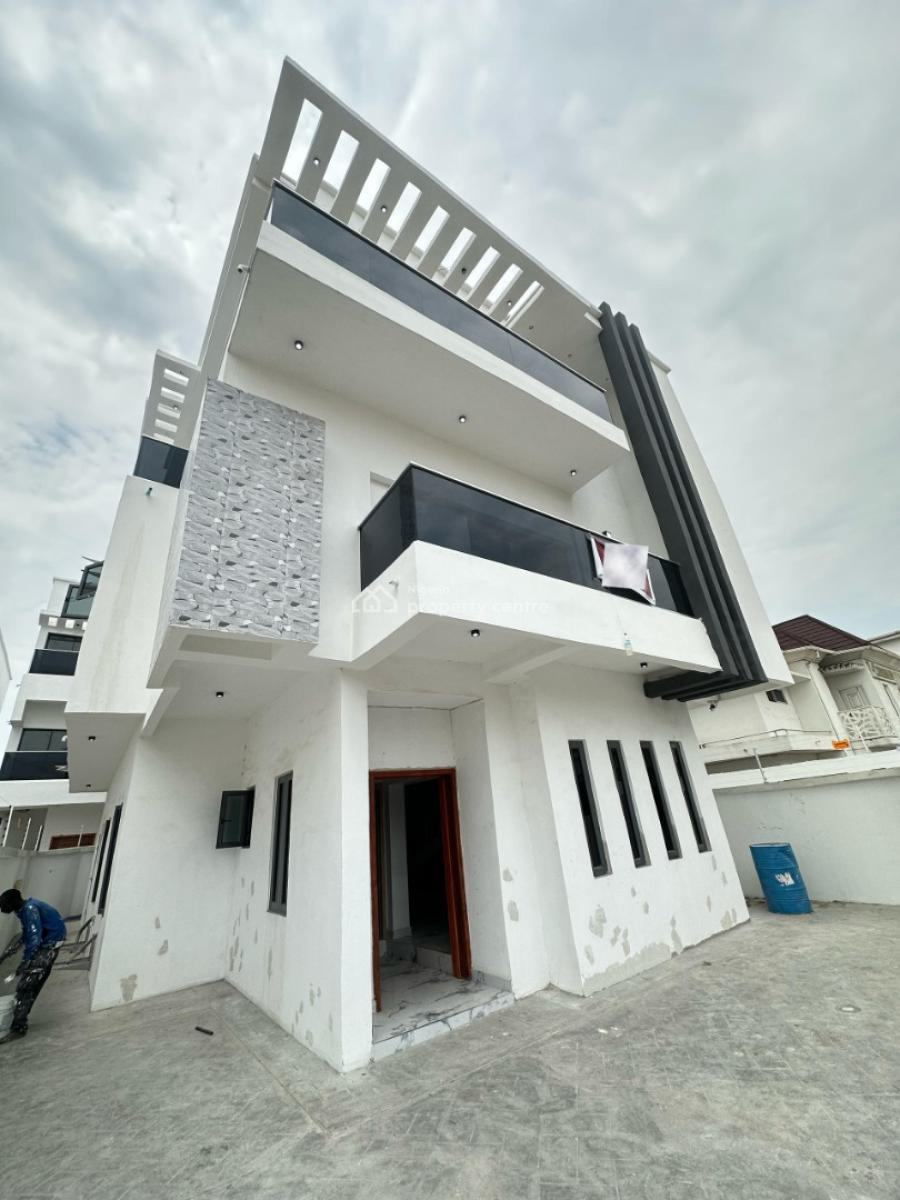 5 Bedroom Fully Detached Duplex with Bq, Private Gym & Cinema, Ologolo, Lekki, Lagos, Detached Duplex for Sale