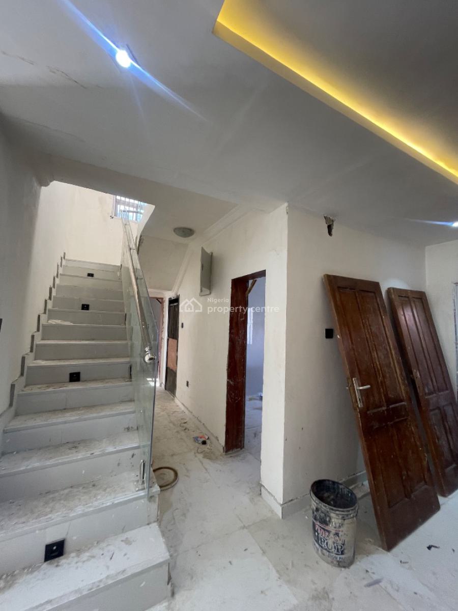 Renovated 4-bedroom Semi-detached Duplex with 2-room Boys Quarters, Femi Okunu Estate, Osapa, Lekki, Lagos, Semi-detached Duplex for Rent
