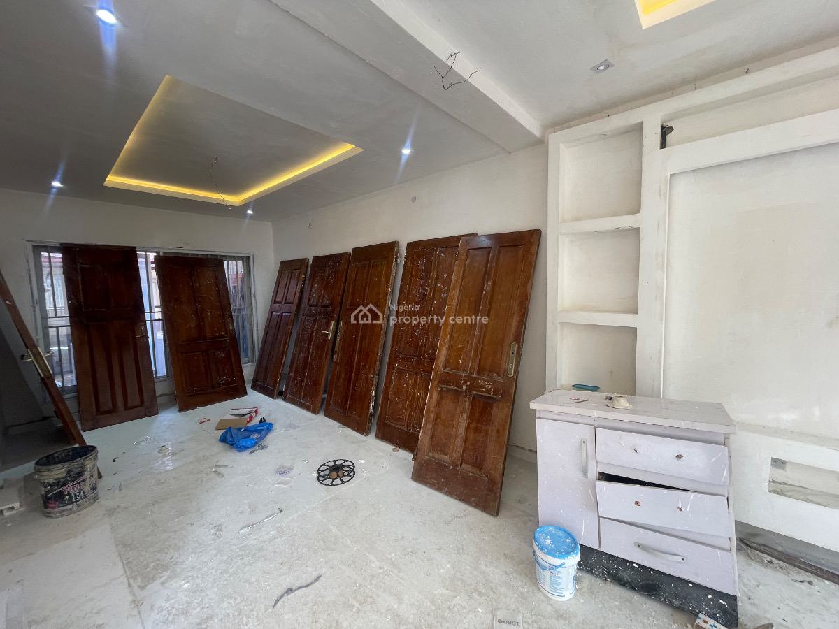 Renovated 4-bedroom Semi-detached Duplex with 2-room Boys Quarters, Femi Okunu Estate, Osapa, Lekki, Lagos, Semi-detached Duplex for Rent