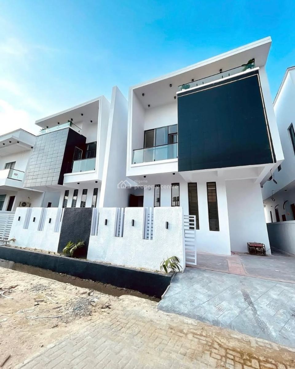 4 Bedroom Semi-detached Duplex with Bq, Lekki, Lagos, Semi-detached Duplex for Sale
