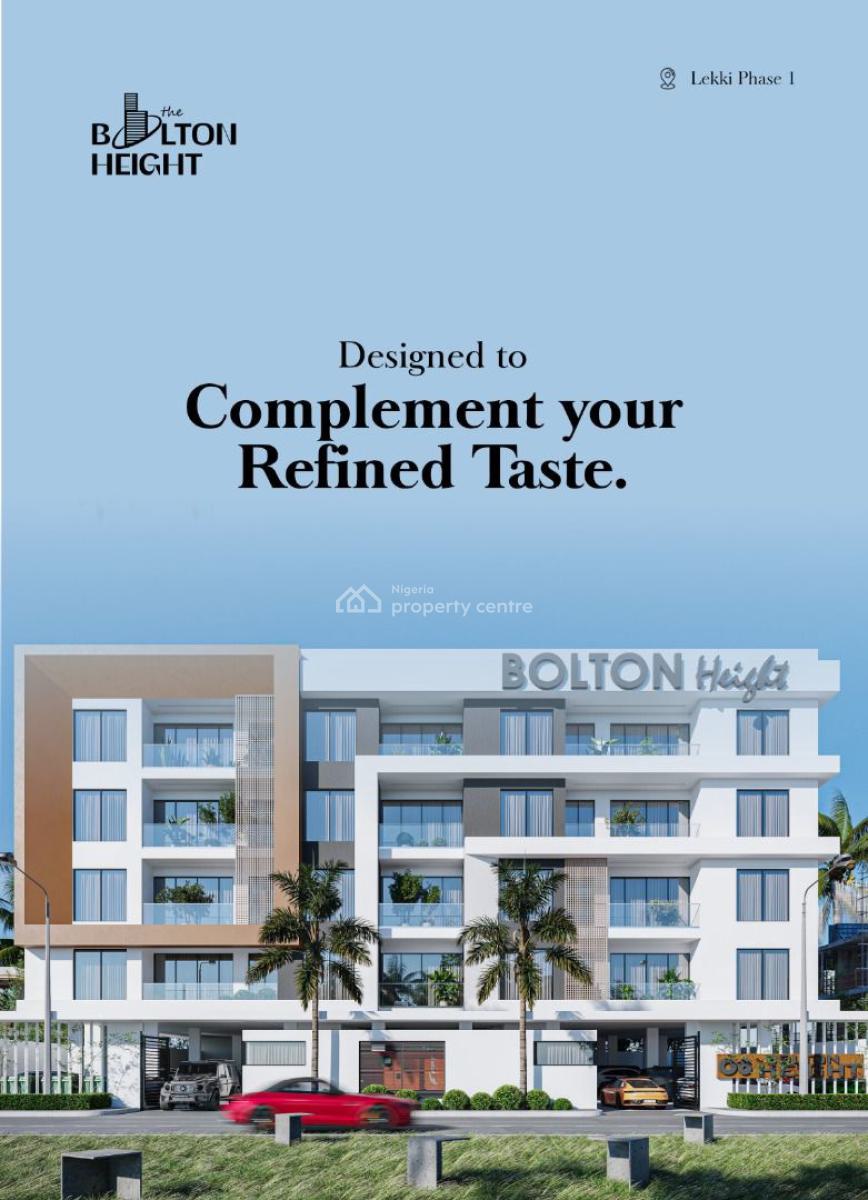 Luxury 2 Bedroom Smart Home with Swimming Pool, Gym and Elevator, Bolton Height, Lekki Phase 1, Lekki, Lagos, Block of Flats for Sale