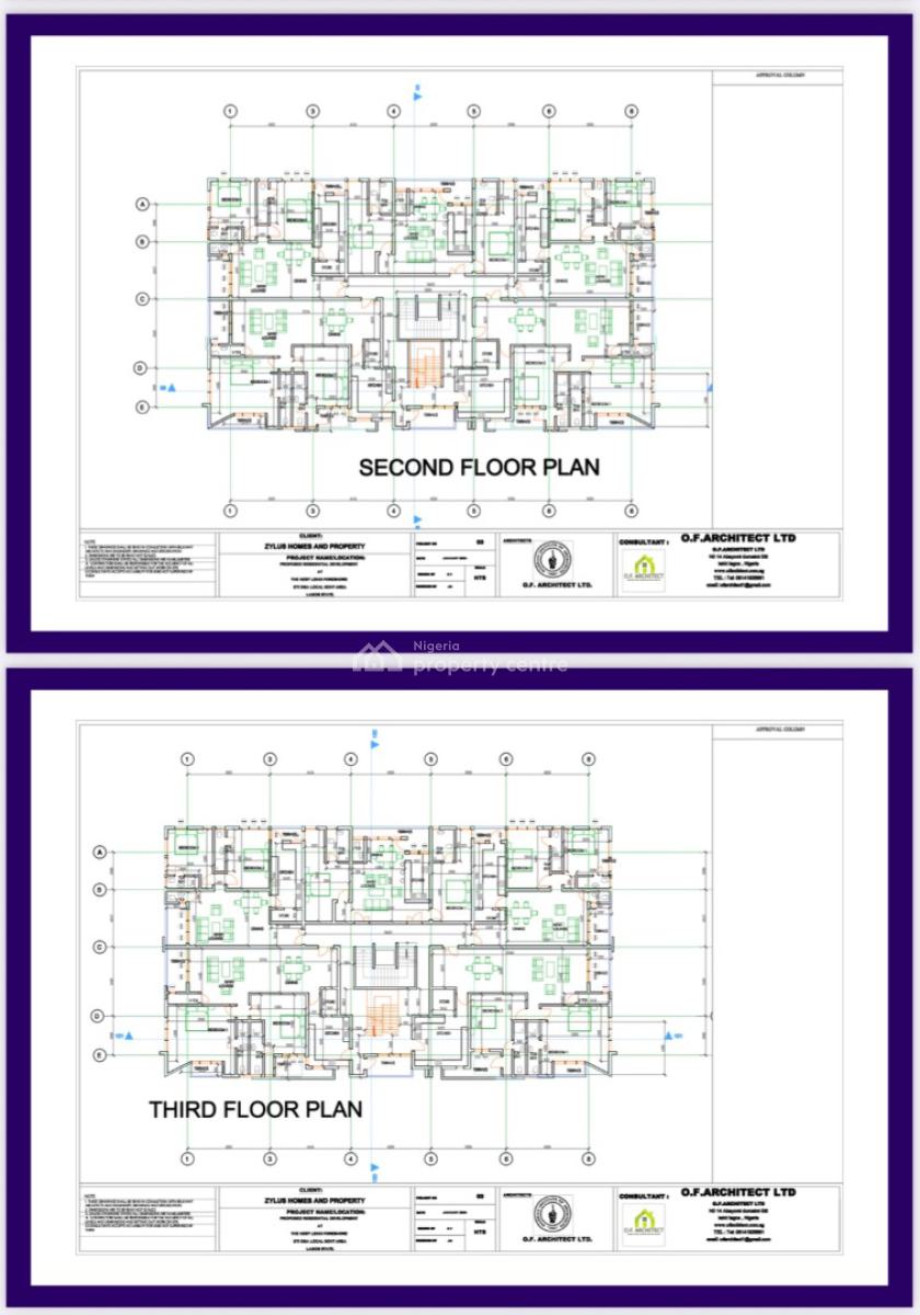 Luxury 2 Bedroom Smart Home with Swimming Pool, Gym and Elevator, Bolton Height, Lekki Phase 1, Lekki, Lagos, Block of Flats for Sale