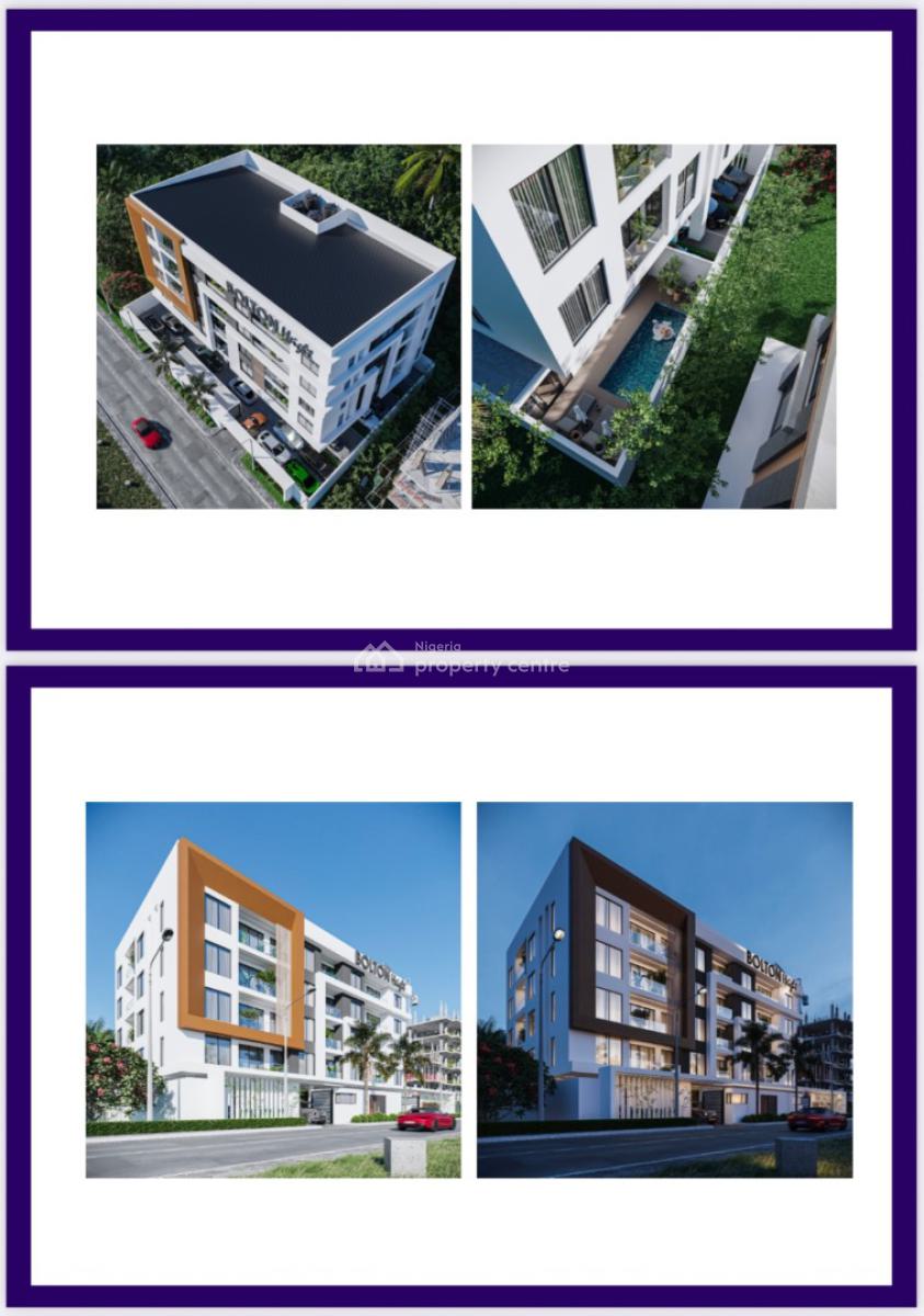 Luxury 2 Bedroom Smart Home with Swimming Pool, Gym and Elevator, Bolton Height, Lekki Phase 1, Lekki, Lagos, Block of Flats for Sale