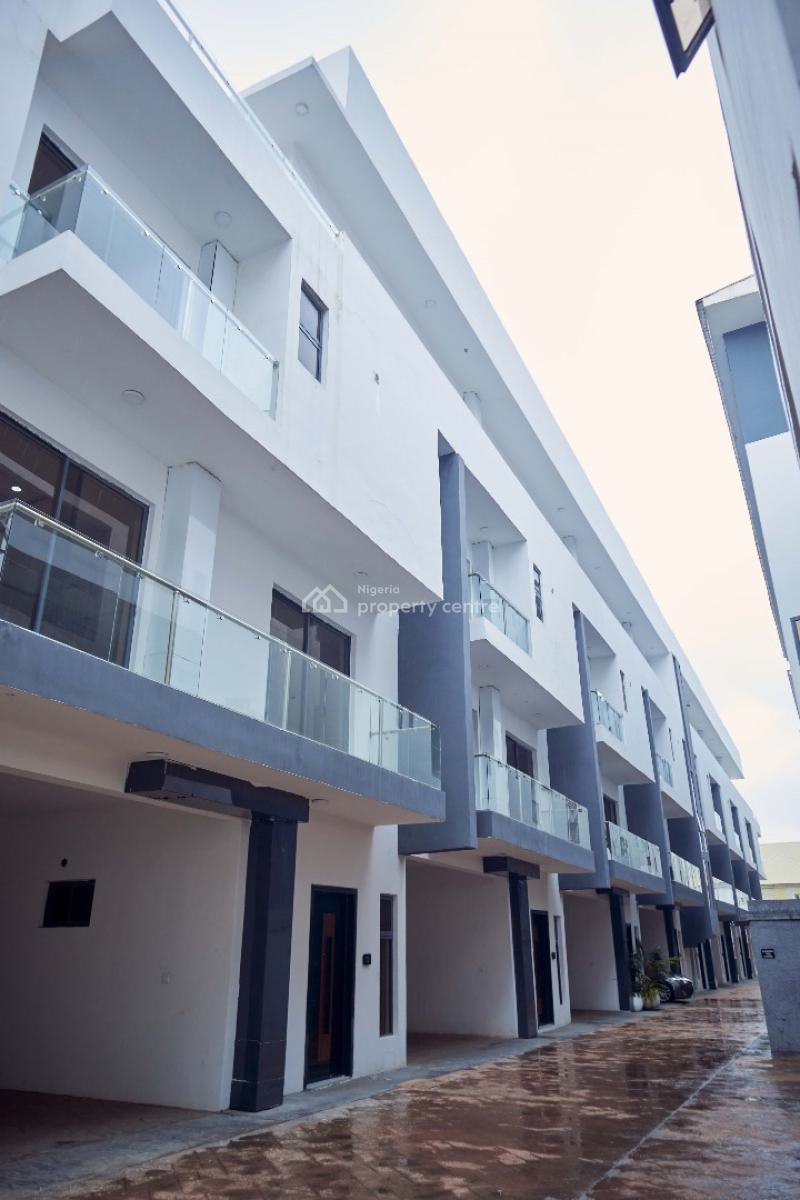 Luxury Newly Built 4 Bedroom Terrace Duplex with Bq in a Gated Estate, Off Palace Road, Oniru, Victoria Island (vi), Lagos, Terraced Duplex for Sale