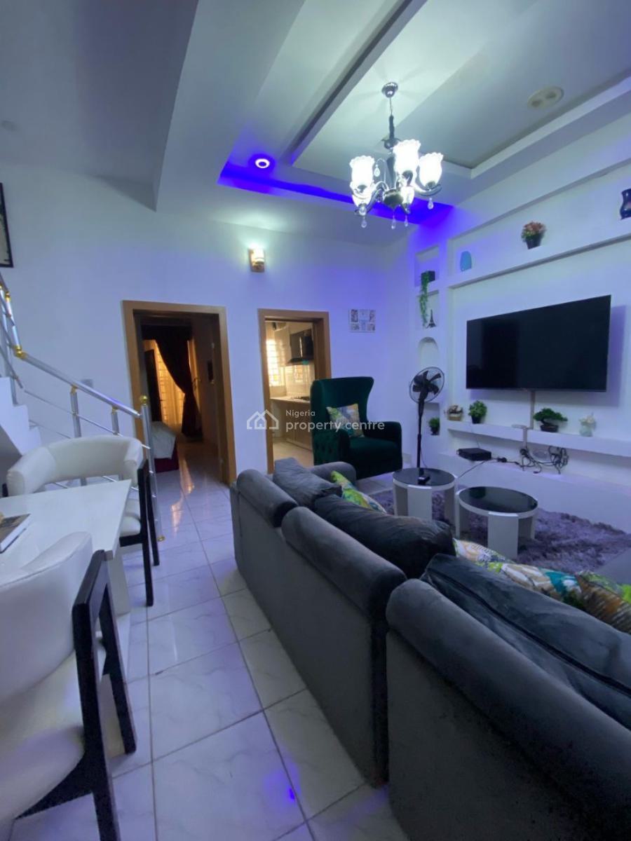 3  Bedroom Terrace Duplex Fully Furnished, Ikota, Lekki, Lagos, Terraced Duplex for Rent