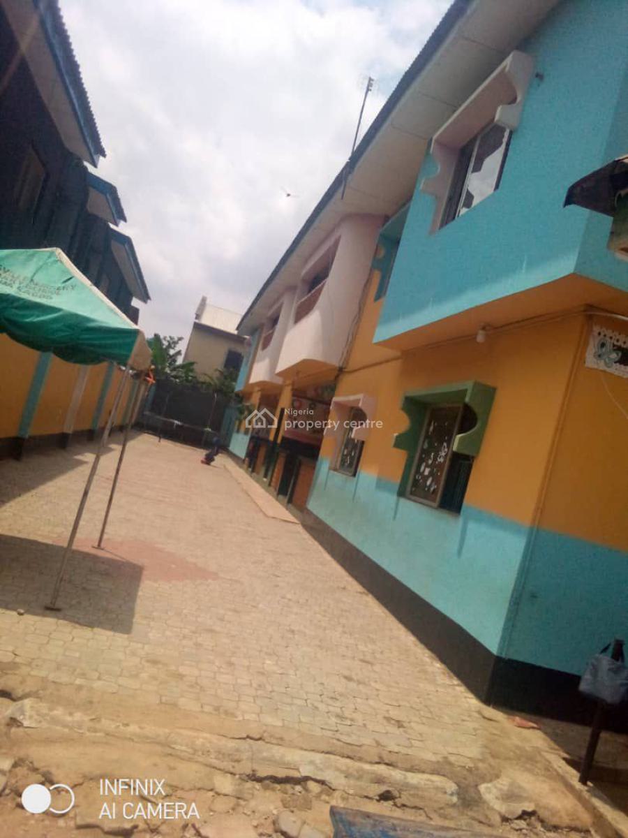 4 Sets of 3 Bedroom Flat, Egbeda, Alimosho, Lagos, School for Sale