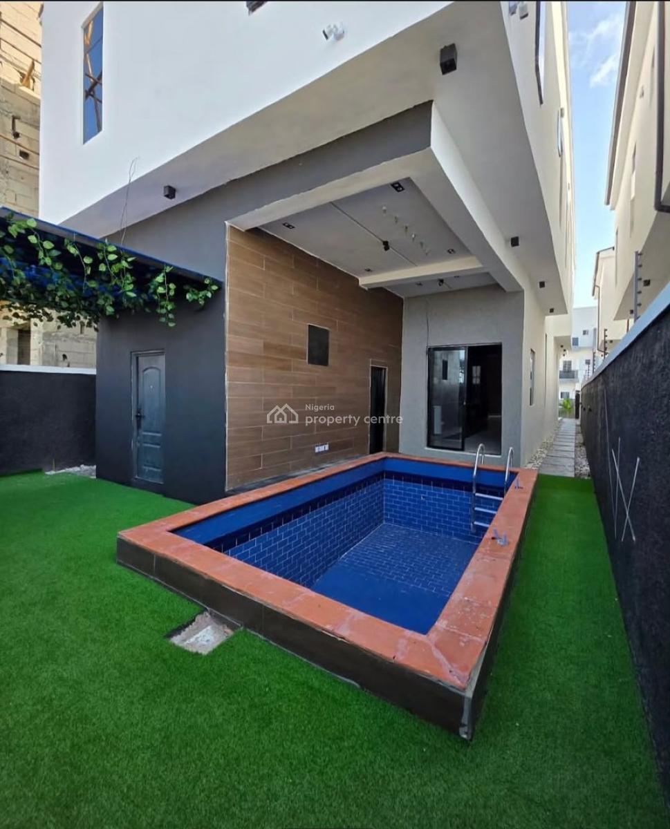 5 Bedroom Fully Detached Duplex with Bq Swimming Pool, Ajah, Lagos, Detached Duplex for Sale
