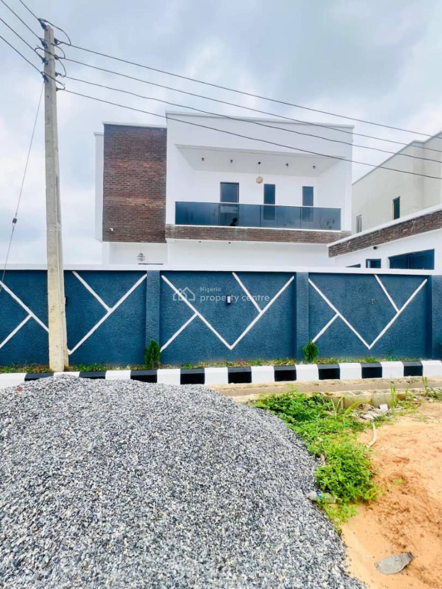 Exquisitely Built 4 Bedroom Fully Detached Duplex with a Bq, Off College Road, Ogba, Ikeja, Lagos, Detached Duplex for Sale