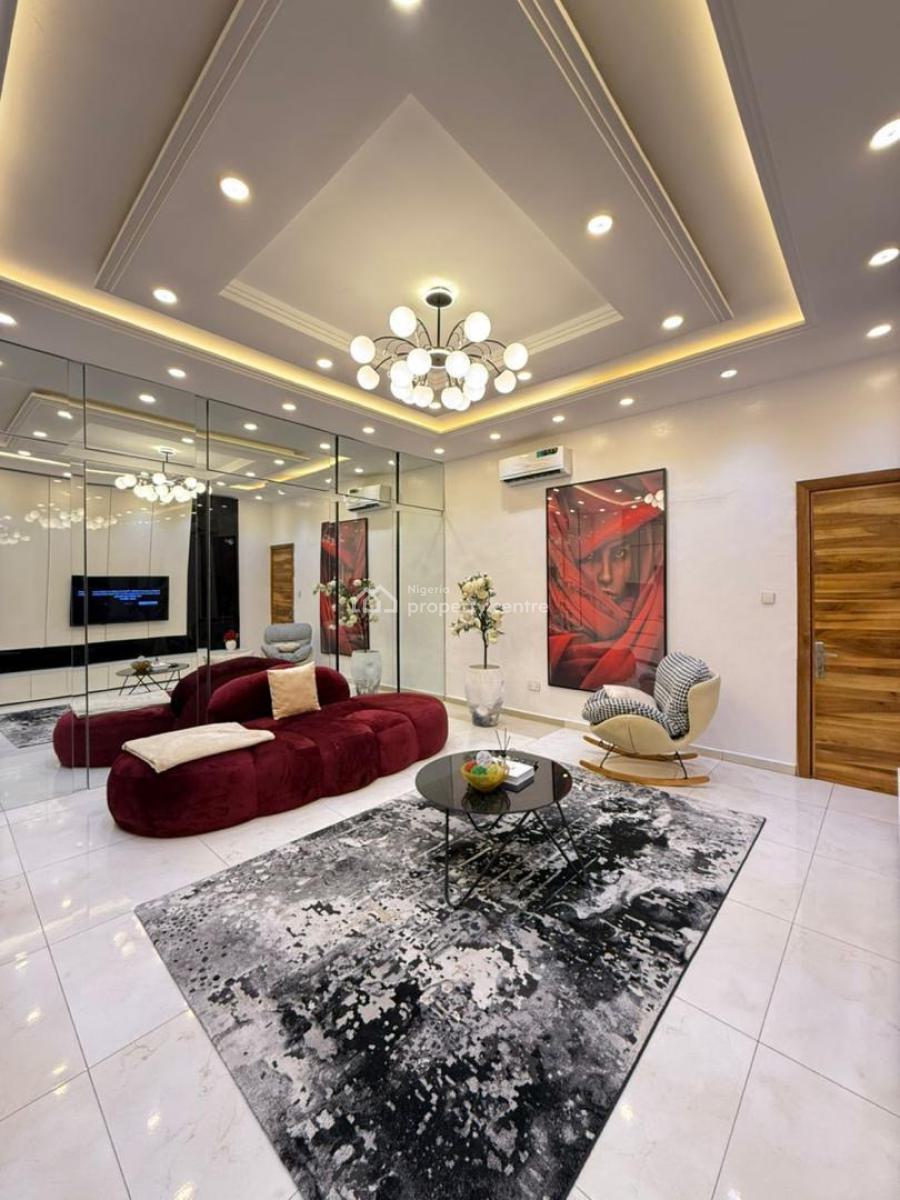 Beautifully Furnished One Bedroom Apartment with Bathtub, Osapa, Lekki, Lagos, Flat / Apartment Short Let