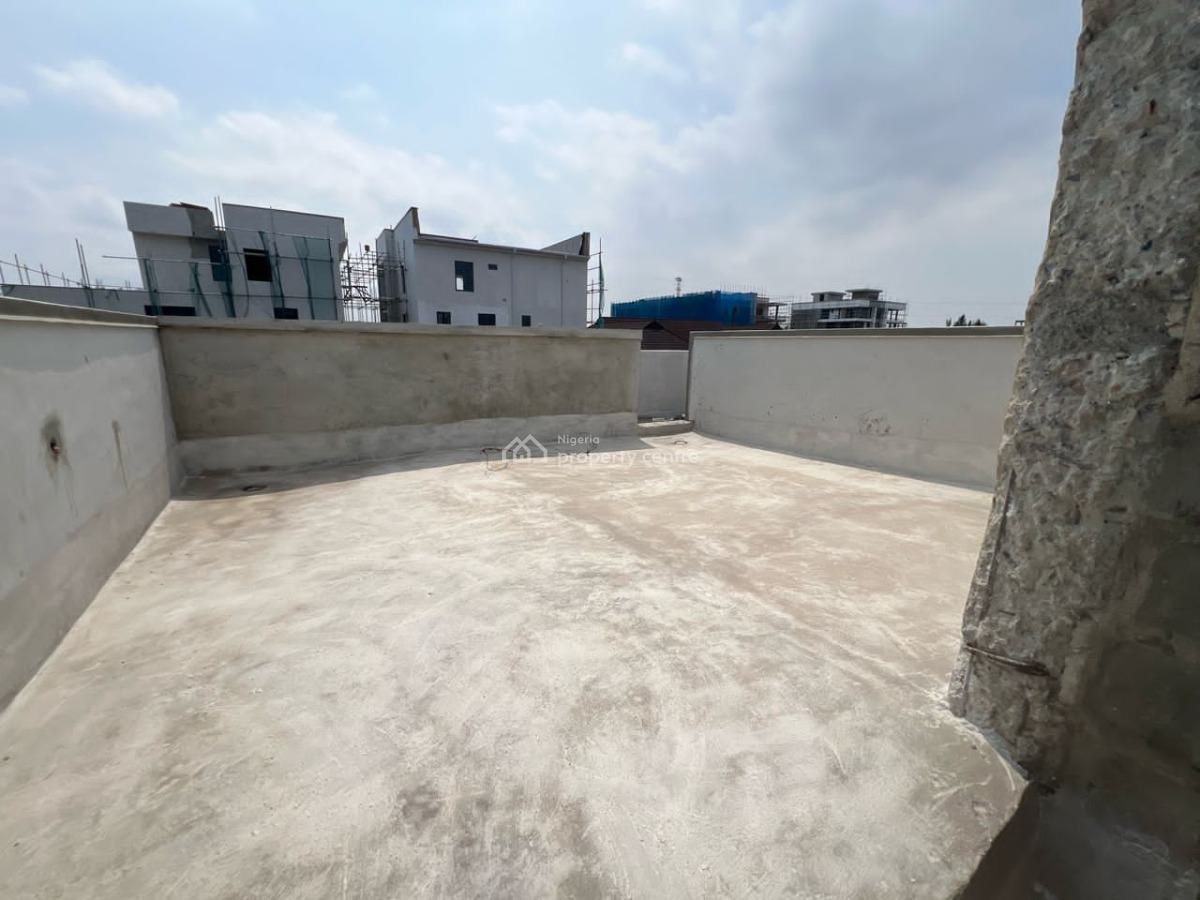 Newly Built 4 Bedrooms Terrace Duplex with a Room Bq, Banana Island, Ikoyi, Lagos, Terraced Duplex for Sale