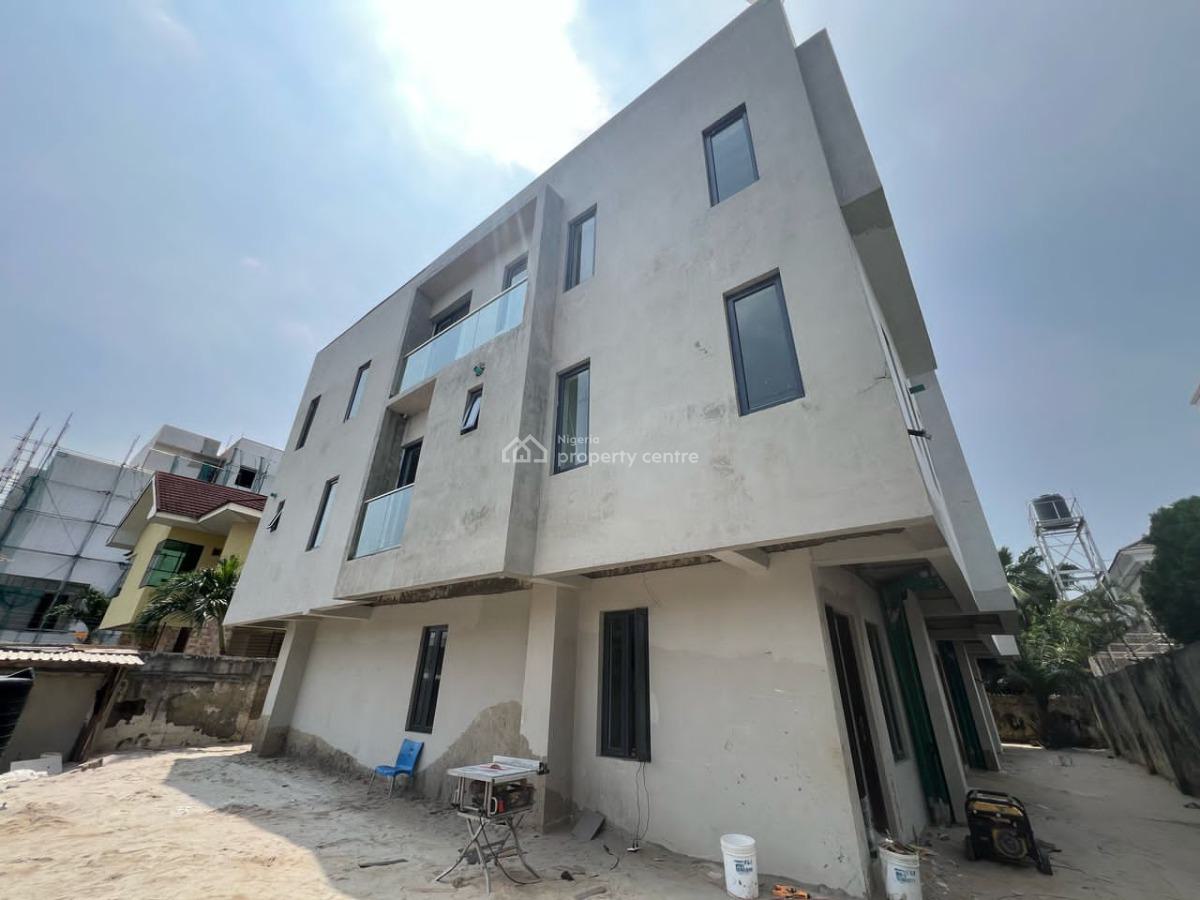 Newly Built 4 Bedrooms Terrace Duplex with a Room Bq, Banana Island, Ikoyi, Lagos, Terraced Duplex for Sale