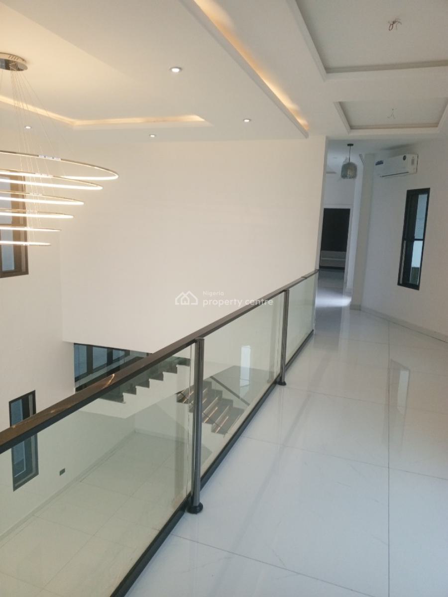 Luxury Newly Built 5 Bedroom Fully Detached House with Bq in Gated Est, Lekki Phase 1, Lekki, Lagos, Detached Duplex for Sale
