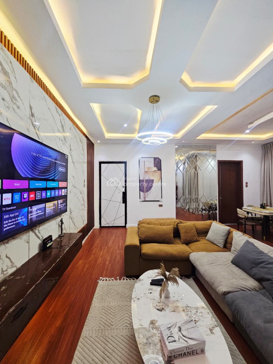 2 Bedroom Apartment with Elevator & 10kva Solar Inverter + Lithium Bat, Ikate, Lekki Phase 1, Lekki, Lagos, Block of Flats for Sale