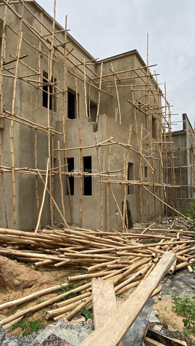 Luxury Carcass 5 Bedroom Fully Detached Duple, After Trade More Estate, Lugbe District, Abuja, Detached Duplex for Sale