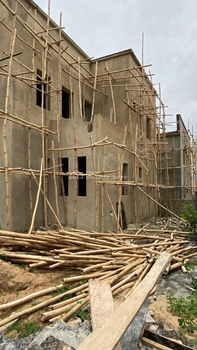 Luxury Carcass 5 Bedroom Fully Detached Duple, After Trade More Estate, Lugbe District, Abuja, Detached Duplex for Sale