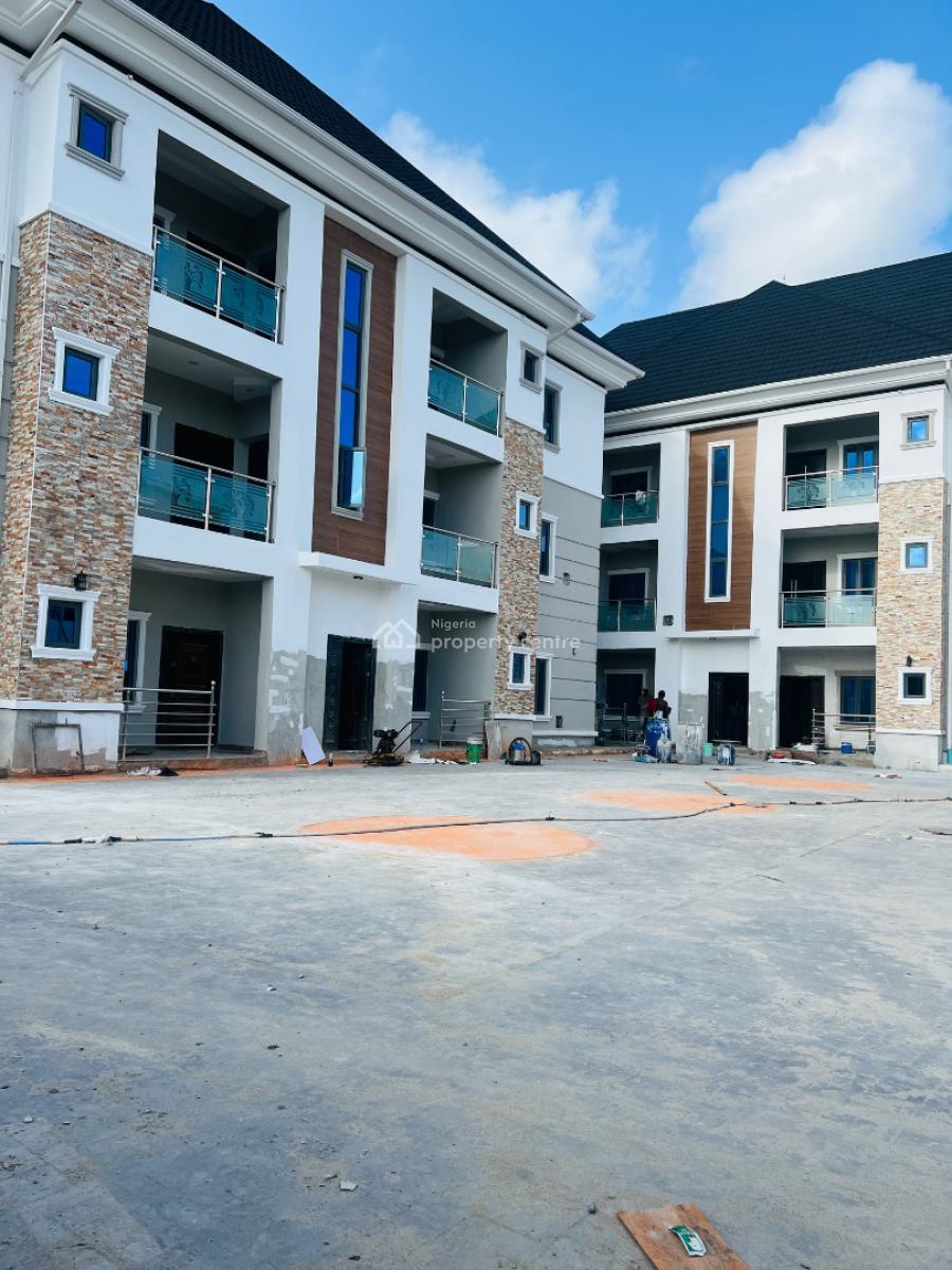 Very Sharp Standard 2 Bedroom Apartment in a Well Secured Estate, Ajayi Apata Just After Shoperight, Sangotedo, Sangotedo, Ajah, Lagos, Flat / Apartment for Rent