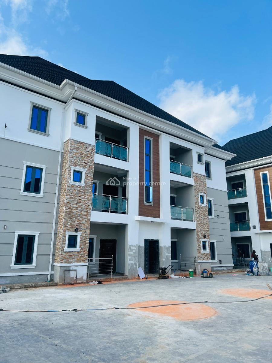 Very Sharp Standard 2 Bedroom Apartment in a Well Secured Estate, Ajayi Apata Just After Shoperight, Sangotedo, Sangotedo, Ajah, Lagos, Flat / Apartment for Rent