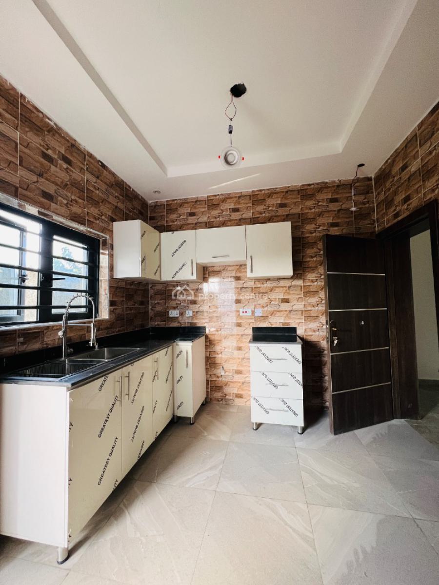 Very Sharp Standard 2 Bedroom Apartment in a Well Secured Estate, Ajayi Apata Just After Shoperight, Sangotedo, Sangotedo, Ajah, Lagos, Flat / Apartment for Rent