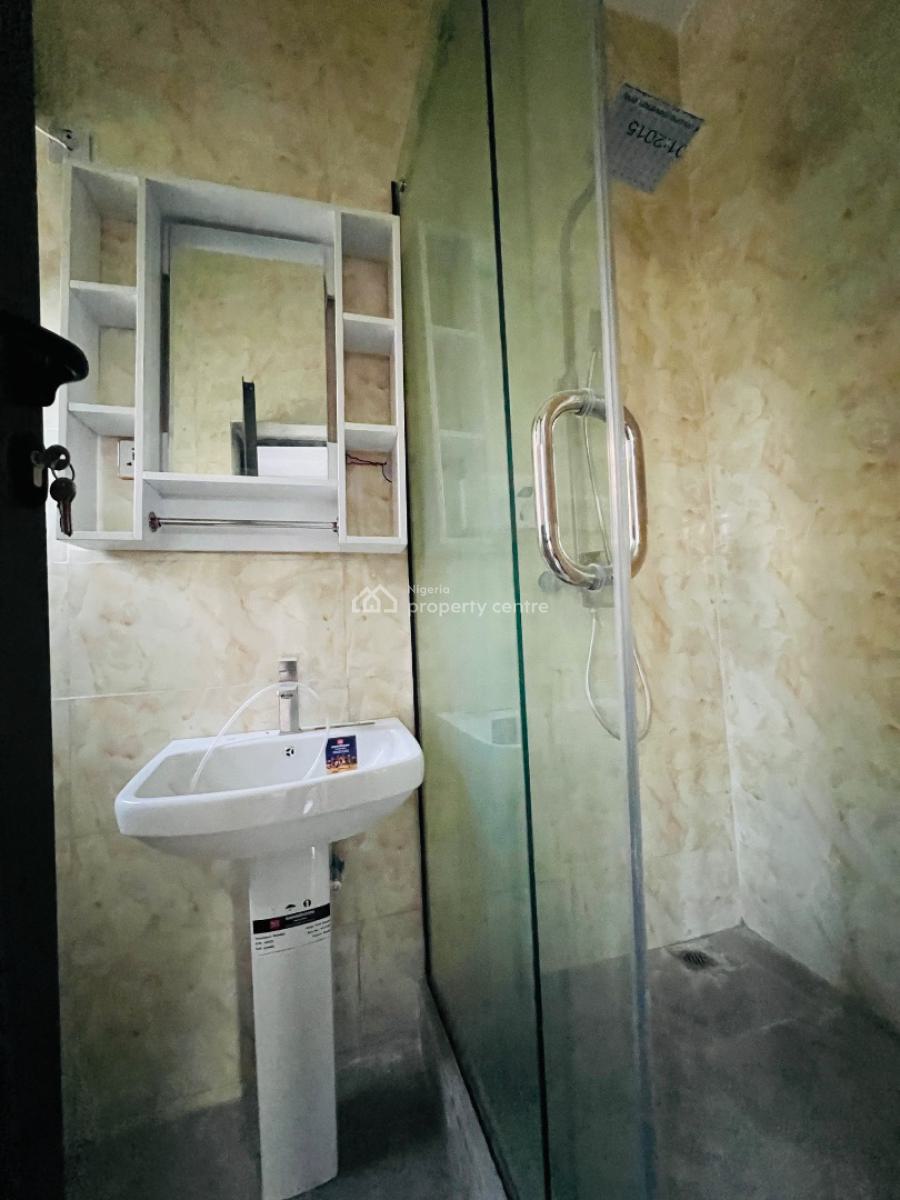 Very Sharp Standard 2 Bedroom Apartment in a Well Secured Estate, Ajayi Apata Just After Shoperight, Sangotedo, Sangotedo, Ajah, Lagos, Flat / Apartment for Rent