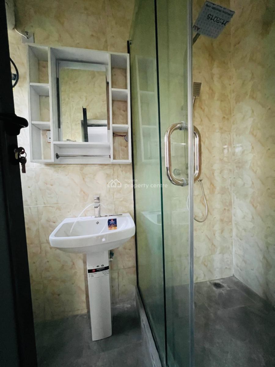 Very Sharp Standard 2 Bedroom Apartment in a Well Secured Estate, Ajayi Apata Just After Shoperight, Sangotedo, Sangotedo, Ajah, Lagos, Flat / Apartment for Rent
