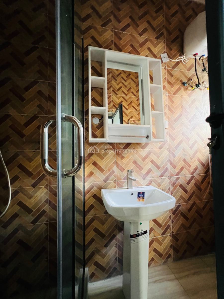 Very Sharp Standard 2 Bedroom Apartment in a Well Secured Estate, Ajayi Apata Just After Shoperight, Sangotedo, Sangotedo, Ajah, Lagos, Flat / Apartment for Rent