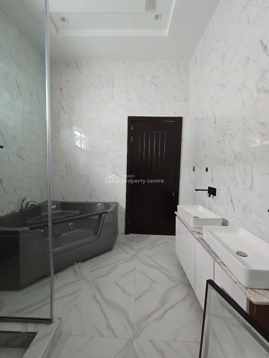 Stunning 5 Bedroom Fully Detached Duplex with Bq, Aesthetically Pleasing Duplex with a Bq, Rooftop Terrace in an Estate, Osapa, Lekki, Lagos, House for Sale