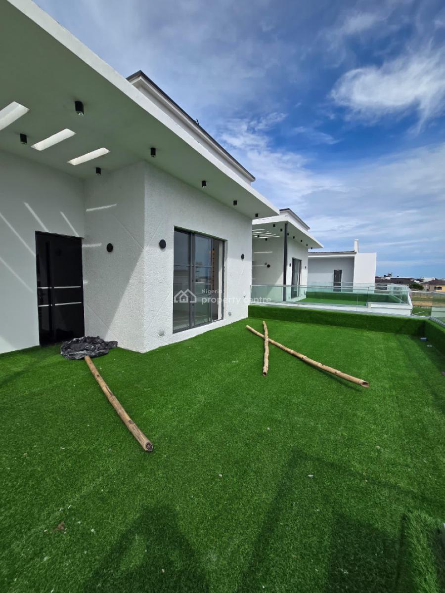 Stunning 5 Bedroom Fully Detached Duplex with Bq, Aesthetically Pleasing Duplex with a Bq, Rooftop Terrace in an Estate, Osapa, Lekki, Lagos, House for Sale