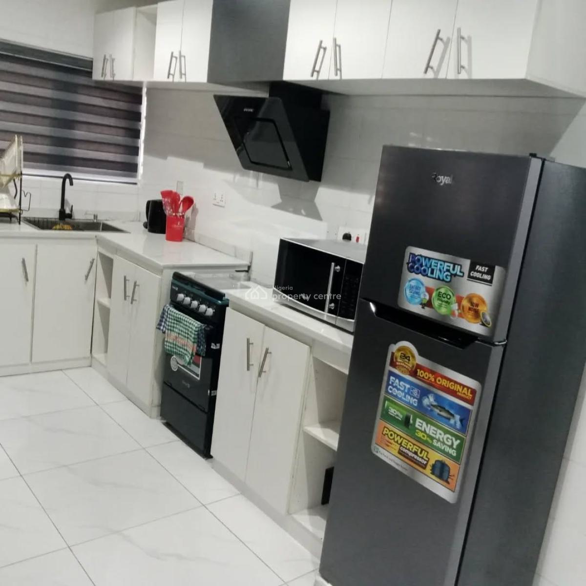 Luxury 2 Bed with 24 Hours Power and Security, Dideolu Estate, Ogba, Ikeja, Lagos, Flat / Apartment Short Let