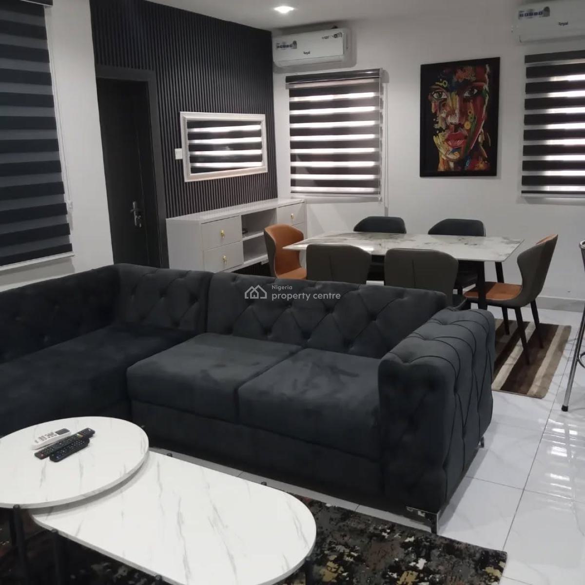 Luxury 2 Bed with 24 Hours Power and Security, Dideolu Estate, Ogba, Ikeja, Lagos, Flat / Apartment Short Let